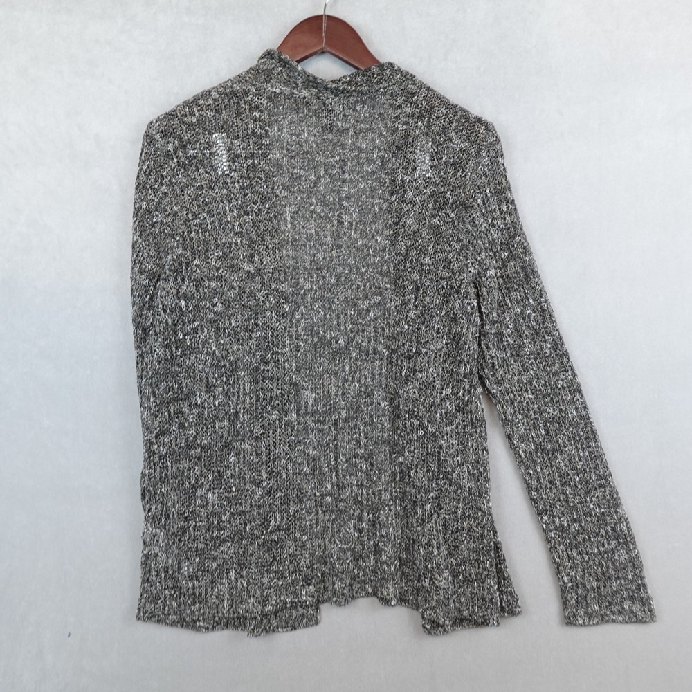 Eileen Fisher Cardigan Womens Small Open Front Knit Organic Cotton Blend - Picture 6 of 7